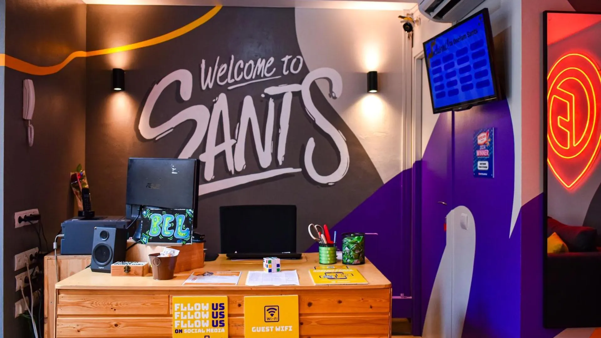 Хостел Onefam Sants Барселона Испания
